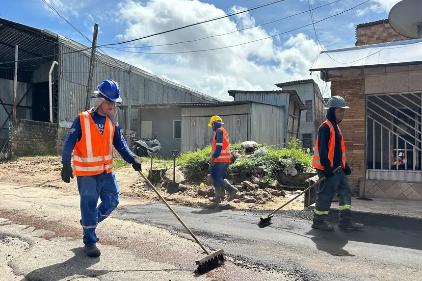 NGTM inicia manutenção de vias alternativas para construção de viaduto na avenida João Paulo II