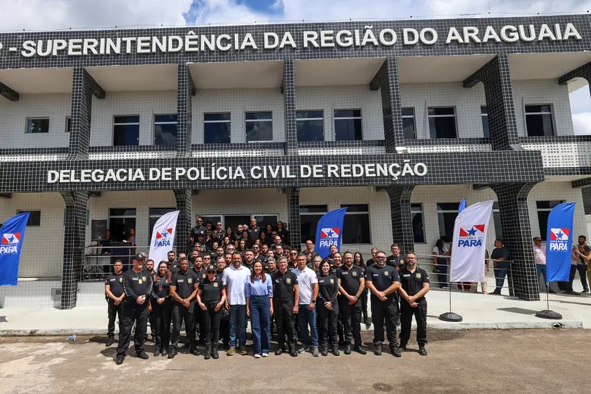 Governadora Hana entrega novo Complexo da Polícia Civil a Redenção 