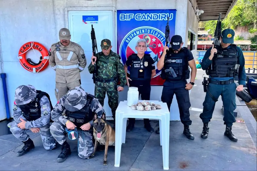 Base Candiru realiza duas apreensões de drogas em menos de 24 horas