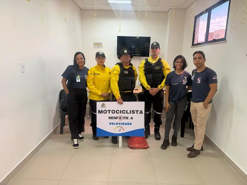Policlínica Carajás promove mobilização para prevenção de acidentes de trânsito