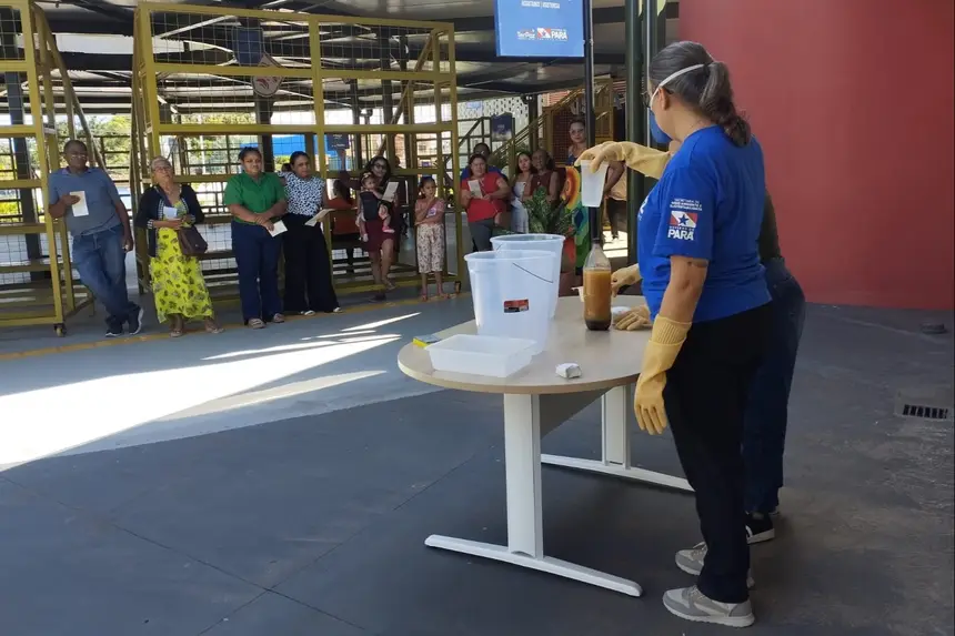 Semas capacita moradores de Cametá em educação ambiental e reaproveitamento de resíduos