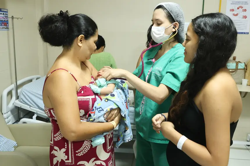 Hospital Materno-Infantil de Ananindeua Anita Gerosa chega a mais de 2,5 mil atendimentos em dois meses de funcionamento 