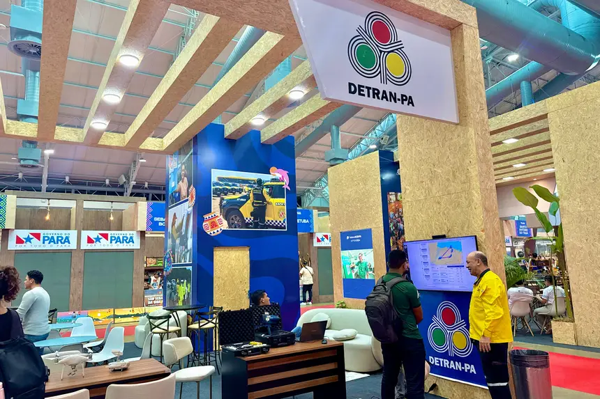 Detran leva serviços, tecnologia e educação para o trânsito ao Pavilhão dos Municípios