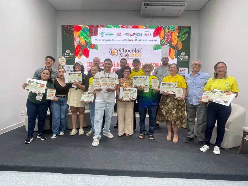 Chocolat Xingu premia melhores chocolates e produtos derivados 