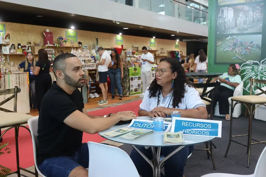 Semas leva iniciativas de desenvolvimento sustentável ao Pavilhão dos Municípios
