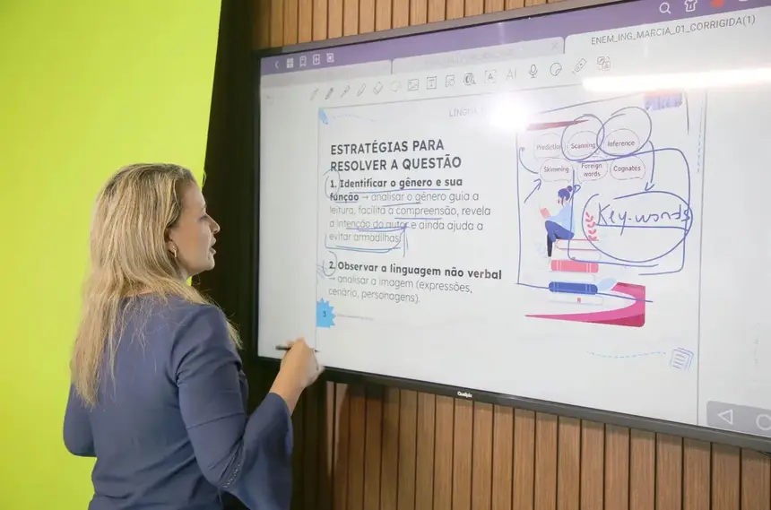 Governadora Hana Ghassan sanciona política estadual de educação digital para preparação ao Enem
