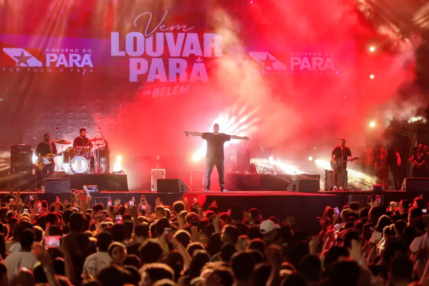 Segunda noite do ‘Vem Louvar Pará’ emociona público em Belém