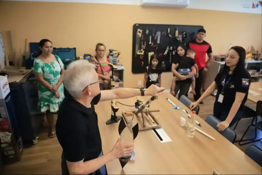 Estudantes apresentam projetos desenvolvidos no Ciseb durante encerramento do semestre 
