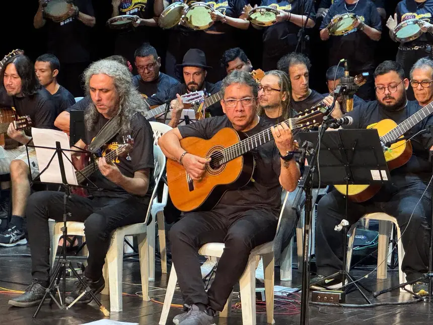 Cerca de 100 músicos celebram 20 anos do Projeto Choro do Pará em Belém