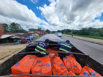 notícia: Sefa apreende filtros de maquinário industrial avaliados em mais de R$ 664 mil em Cachoeira do Piriá