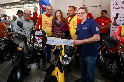 notícia: Governo do Pará investe R$ 400 mil em motocicletas e microcrédito para trabalhadores de Capanema