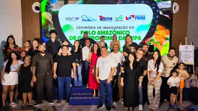 notícia: Cozinha Lab-Amazônica, no Parque da Cidade, é aberta com aulas-show de chefs paraenses