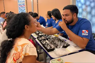 notícia: Moradores da Terra Firme recebem serviços de saúde e cidadania em ação do governo do Pará