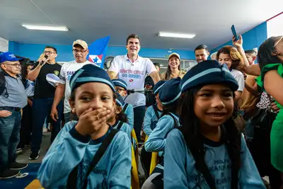 notícia: Estado reforça educação infantil do Marajó com 22ª creche em Santa Cruz do Arari