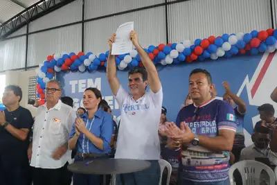 notícia: Governo do Pará autoriza início da obra da orla de Portel, na Região do Marajó 