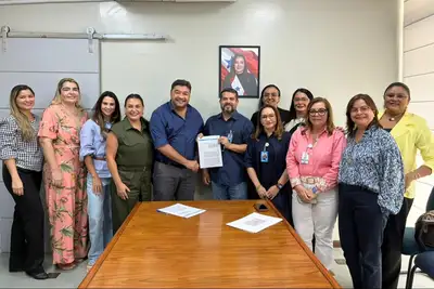 notícia: Hemopa e Santa Casa renovam cooperação voltada a pacientes hematológicos