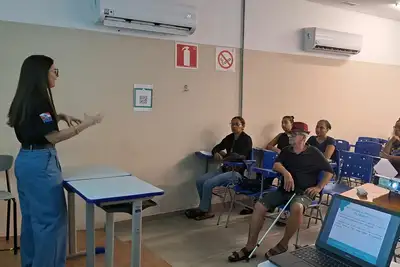 notícia: Sedeme promove curso de hotelaria e organização de ambientes para fortalecer qualificação profissional em Benevides