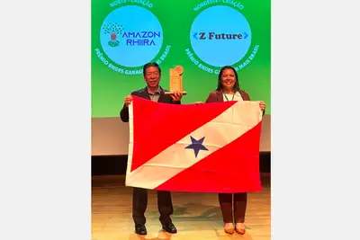 notícia: Empresa do PCT Guamá é premiada por tecnologia voltada à redução de emissões veiculares